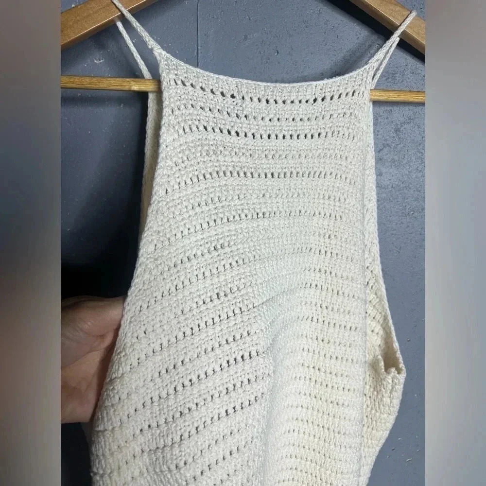 Banana Republic NWOT crochet dress.  Size Large Petite - Picture 8 of 10
